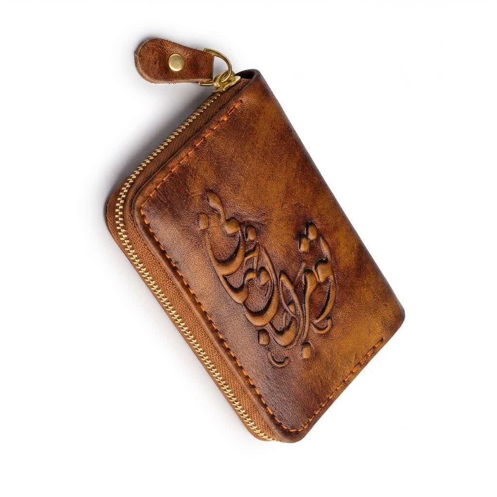 کیف کارت چرم طبیعی گاوی کد 11814
